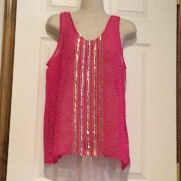 Francesca’s sheer top NWT - Picture 2 of 4